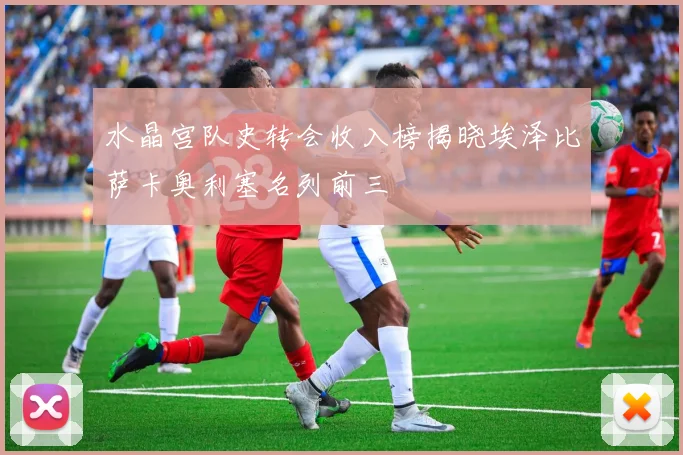 水晶宫队史转会收入榜揭晓埃泽比萨卡奥利塞名列前三